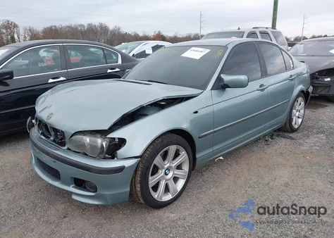 2002 BMW 325I from USA, damaged, VIN WBAEV33452KL56603